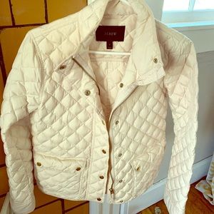 J. Crew Factory down quilted jacket